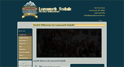 Desktop Screenshot of leavenworthfesthalle.com